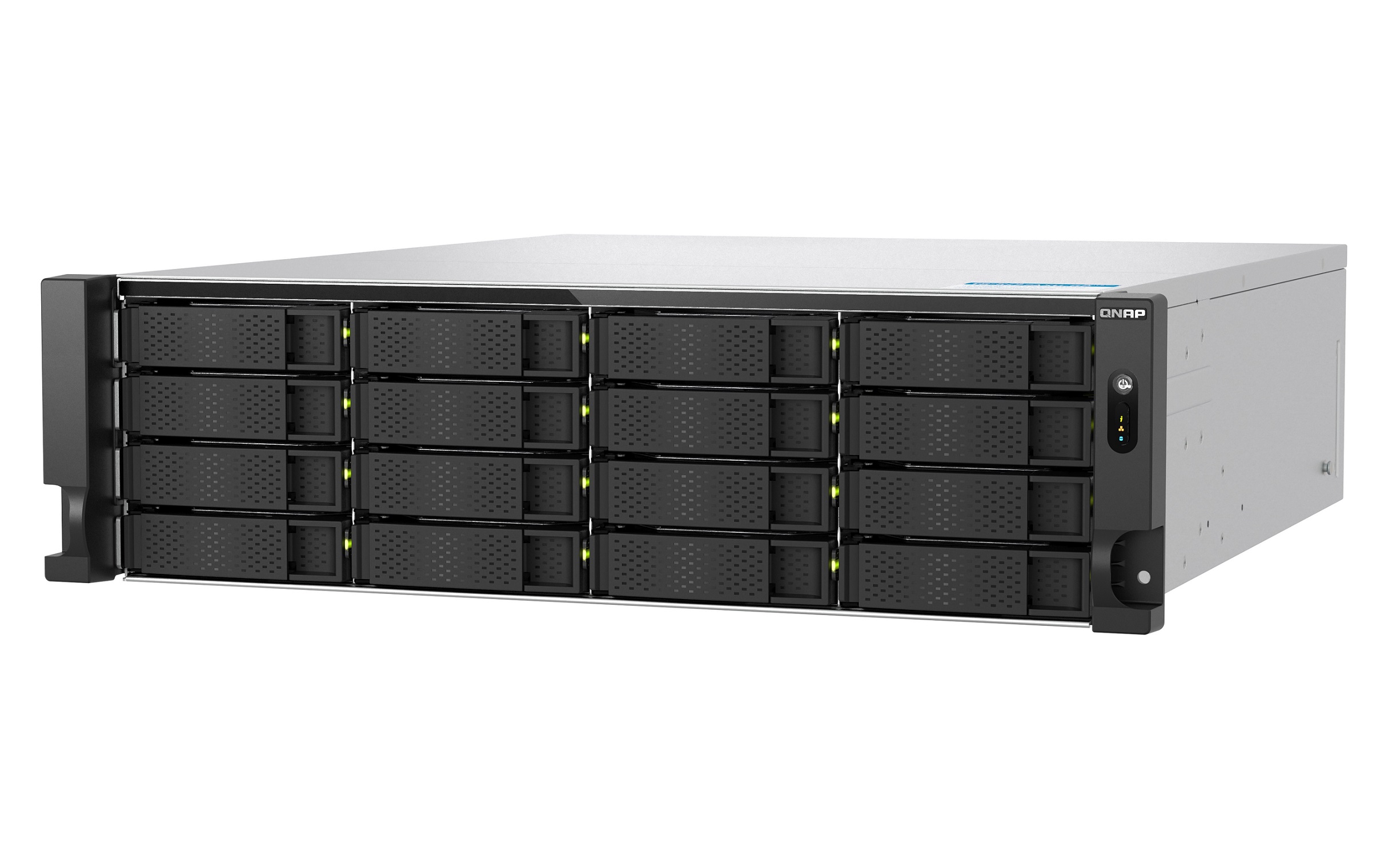 QNAP TS-h1677AXU-RP-R7-32G (Ryzen Pro 5, 3GHz, ZFS, 32GB DDR5 RAM, 16x SATA, 2x 2, 5GbE, 2x 10GbE) 