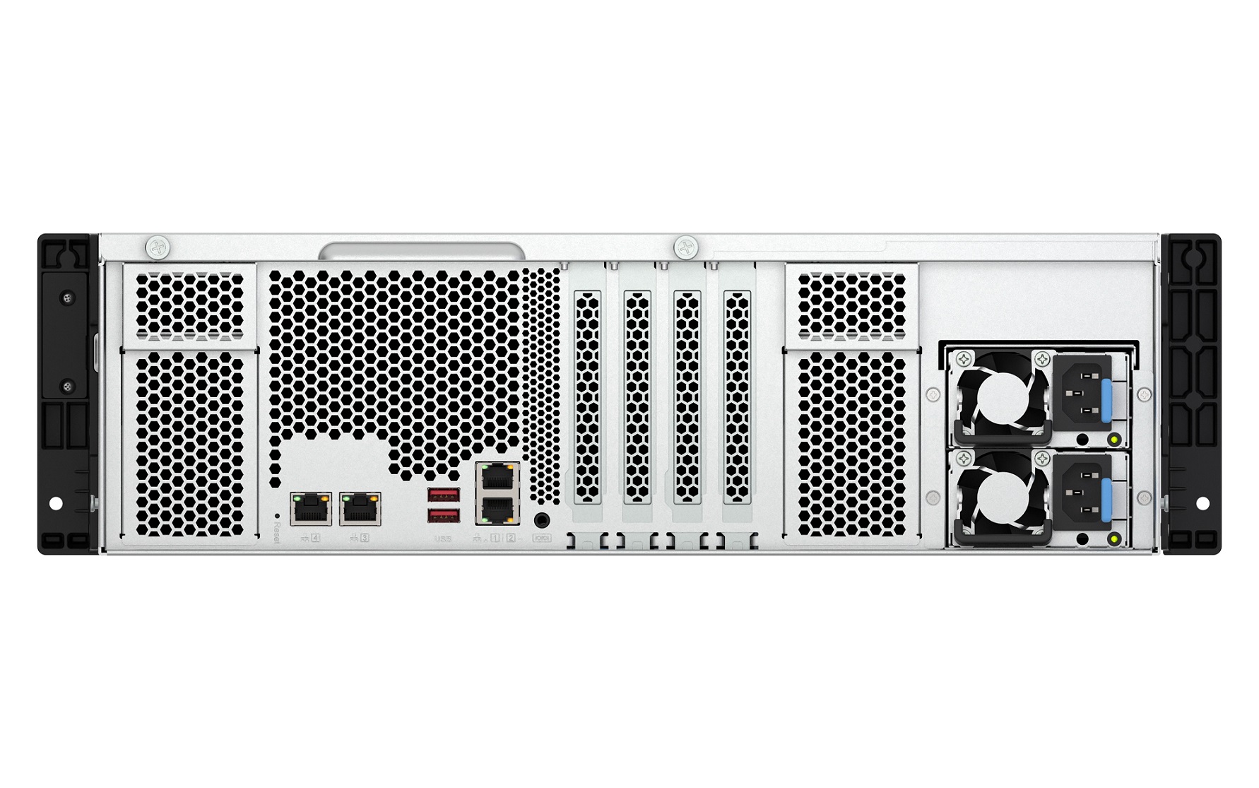 QNAP TS-h1677AXU-RP-R7-32G (Ryzen Pro 5, 3GHz, ZFS, 32GB DDR5 RAM, 16x SATA, 2x 2, 5GbE, 2x 10GbE) 