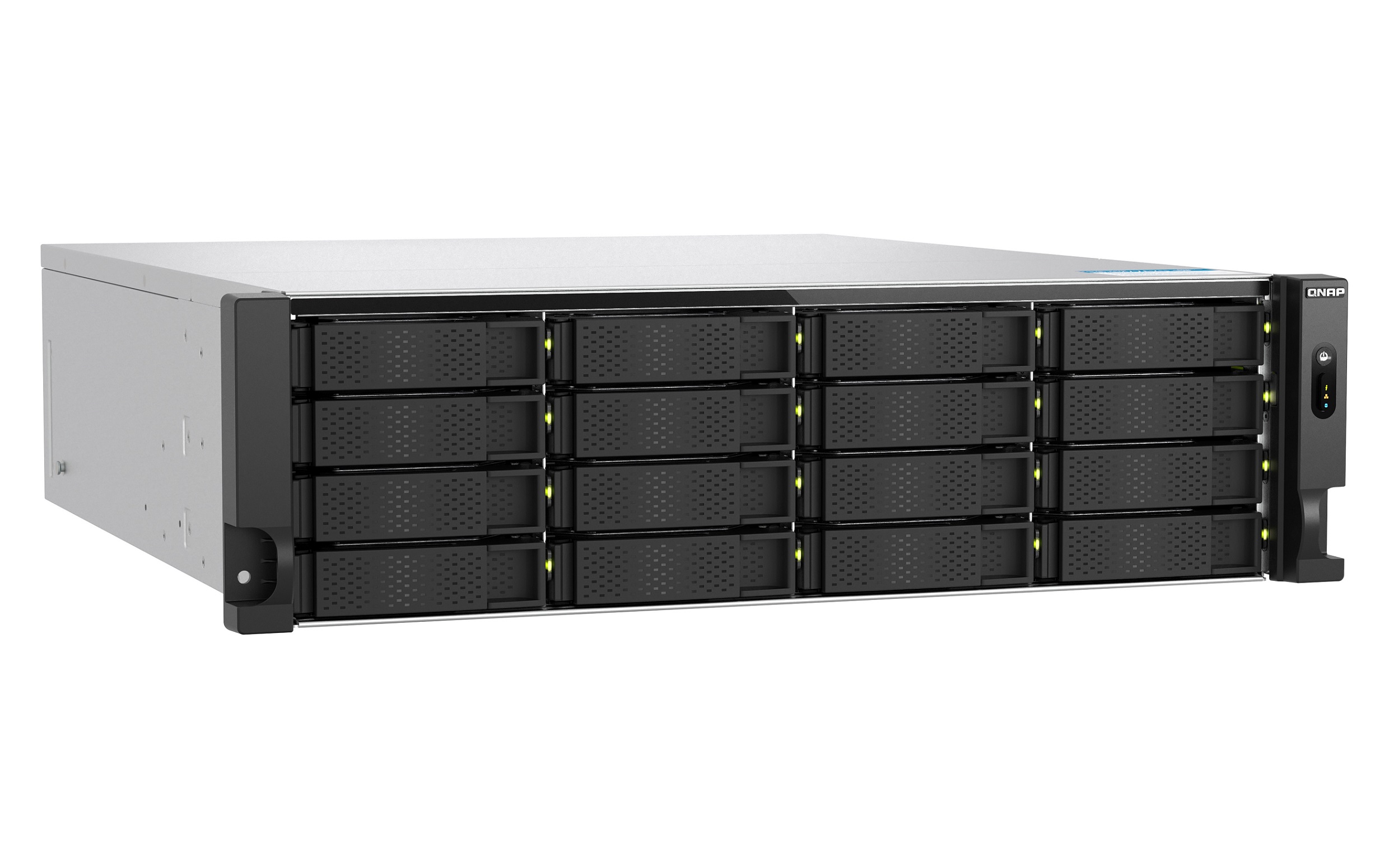 QNAP TS-h1677AXU-RP-R7-32G (Ryzen Pro 5, 3GHz, ZFS, 32GB DDR5 RAM, 16x SATA, 2x 2, 5GbE, 2x 10GbE) 
