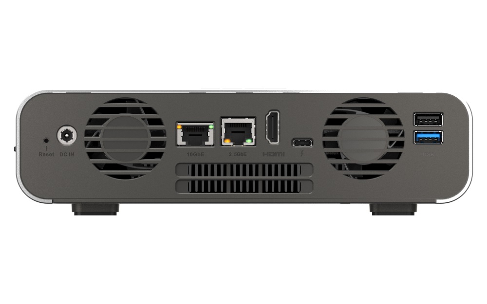 QNAP TBS-h574TX-i3-12G (8core, 12GB RAM, 5x E1.S/ M.2 slot, 1x 2, 5GbE, 1x 10GbE, 2x Thunderbolt 4) 