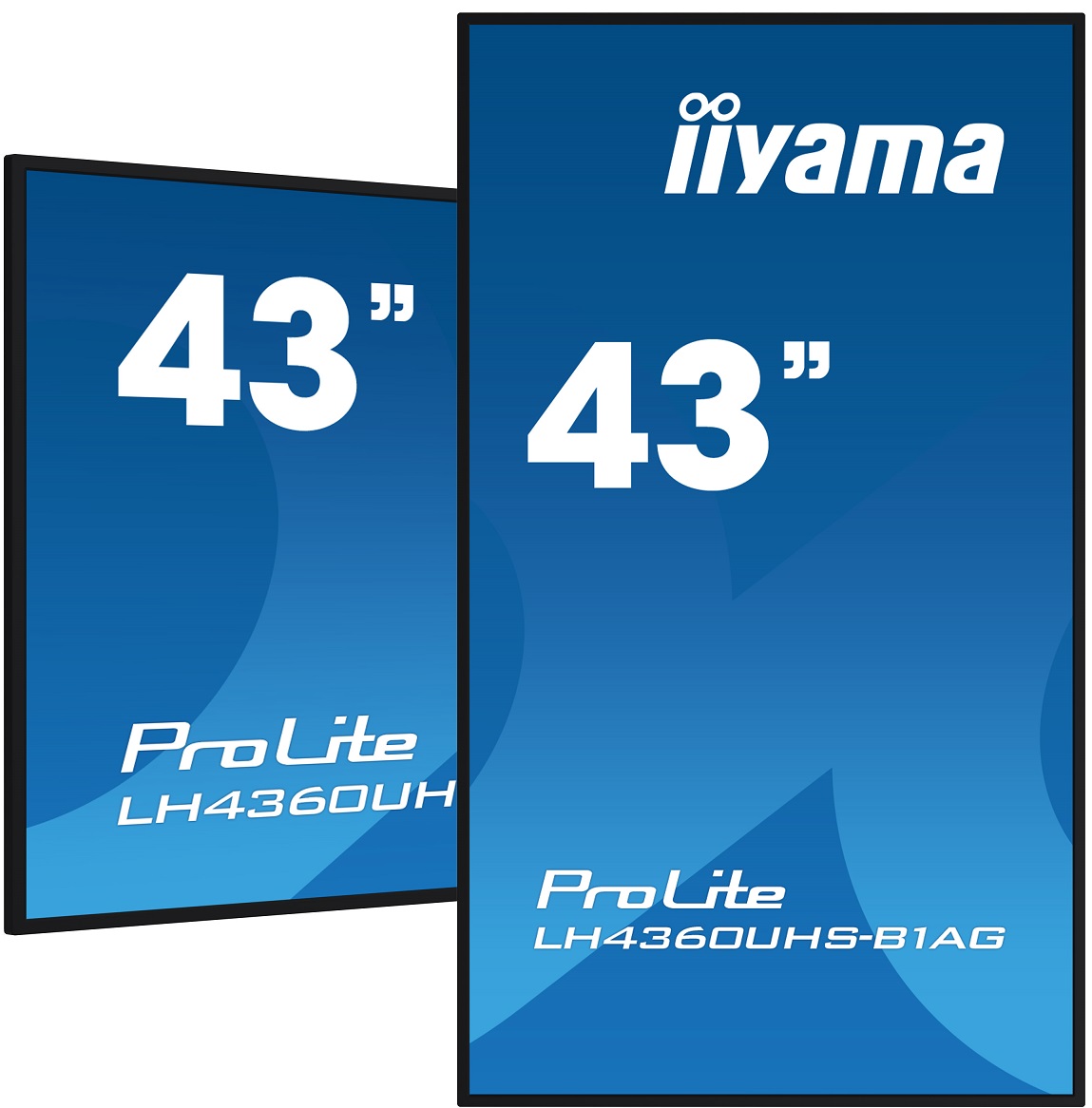 43" iiyama LH4360UHS-B1AG: VA, 4K UHD, And.11, 24/ 7 