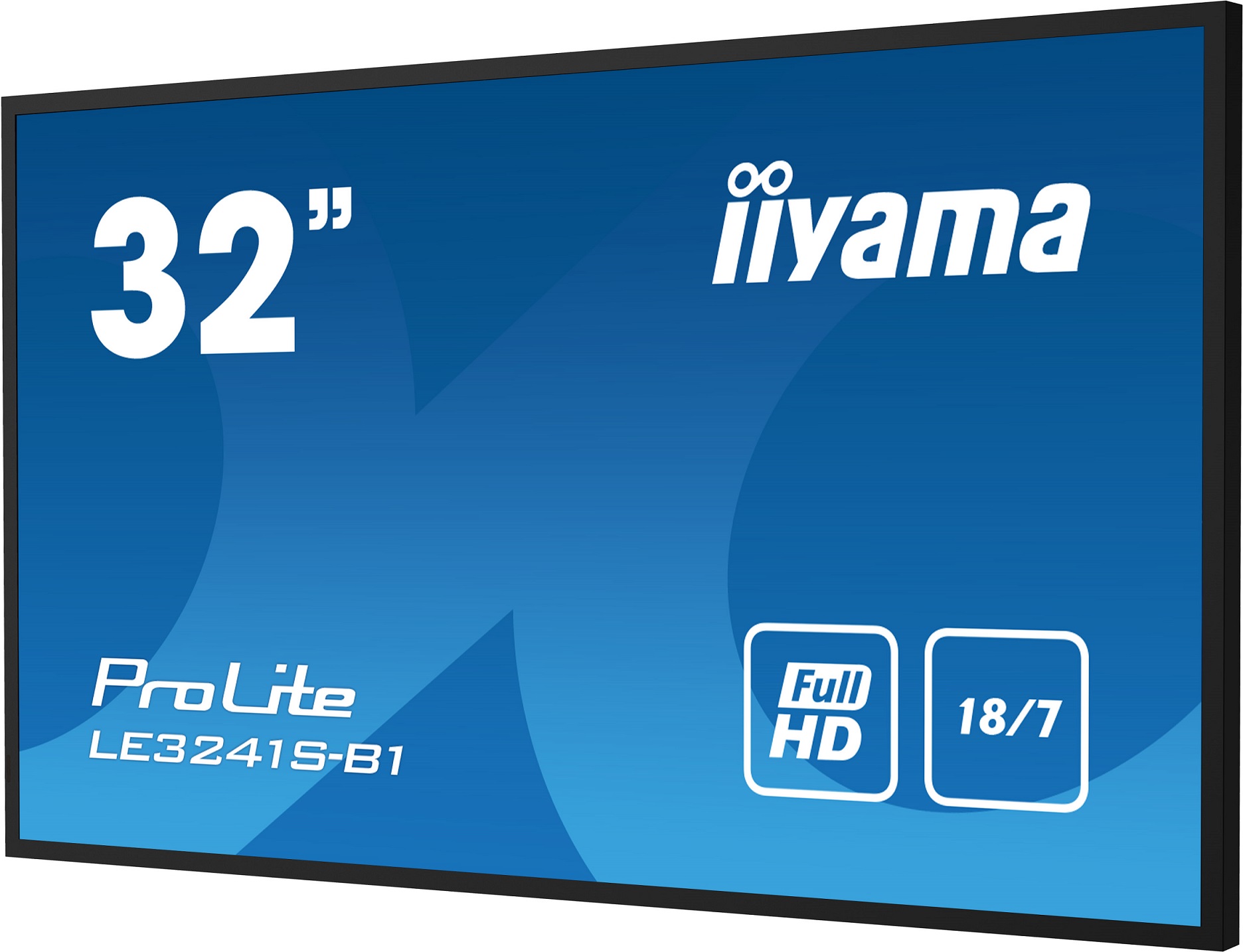 32" LCD iiyama LE3241S-B1: IPS, FHD, HDMI, LAN, repro 