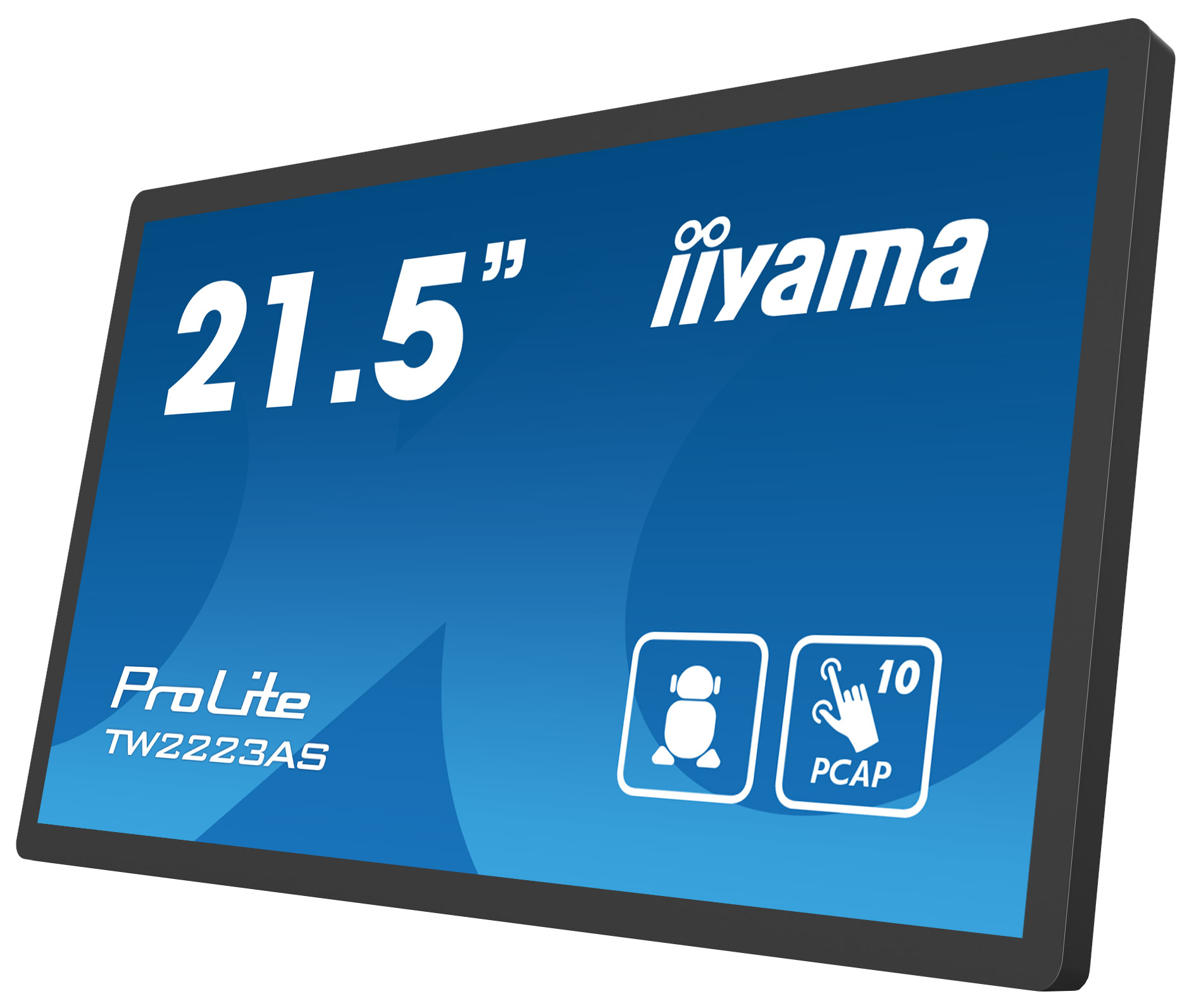 22" iiyama TW2223AS-B1: PCAP, Android 12, FHD 