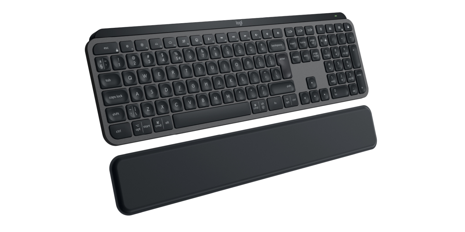 Logitech Master MX Keys S/ Bezdrôtová USB + Bluetooth/ US layout/ Čierna 