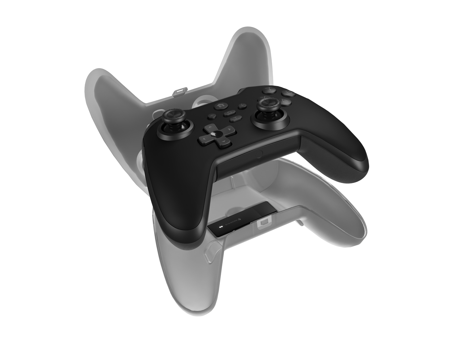 Bezdrôtový gamepad Genesis MANGAN 400 pre PC/ Switch/ Mobil, čierny 