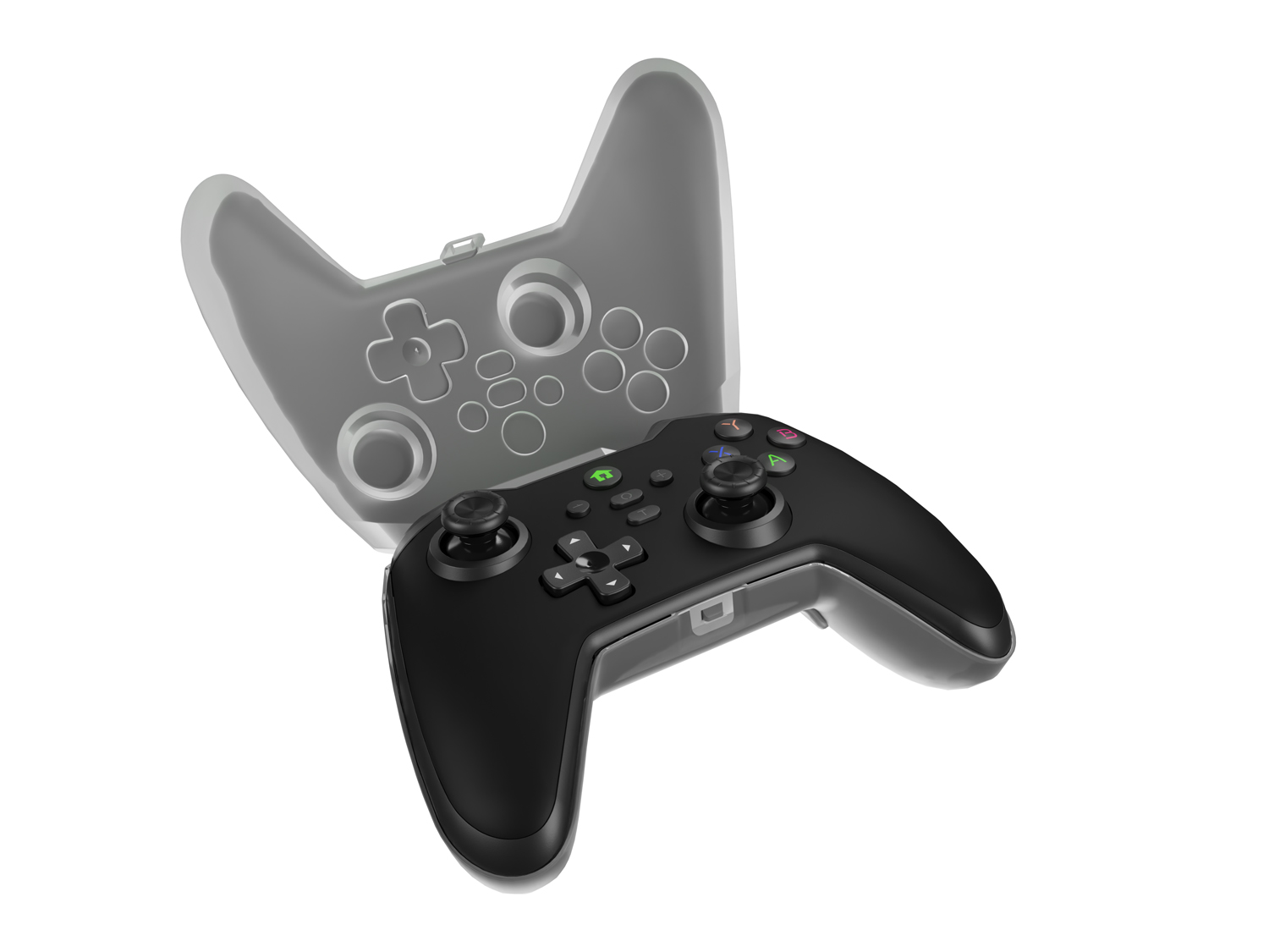 Bezdrôtový gamepad Genesis MANGAN 400 pre PC/ Switch/ Mobil, čierny 