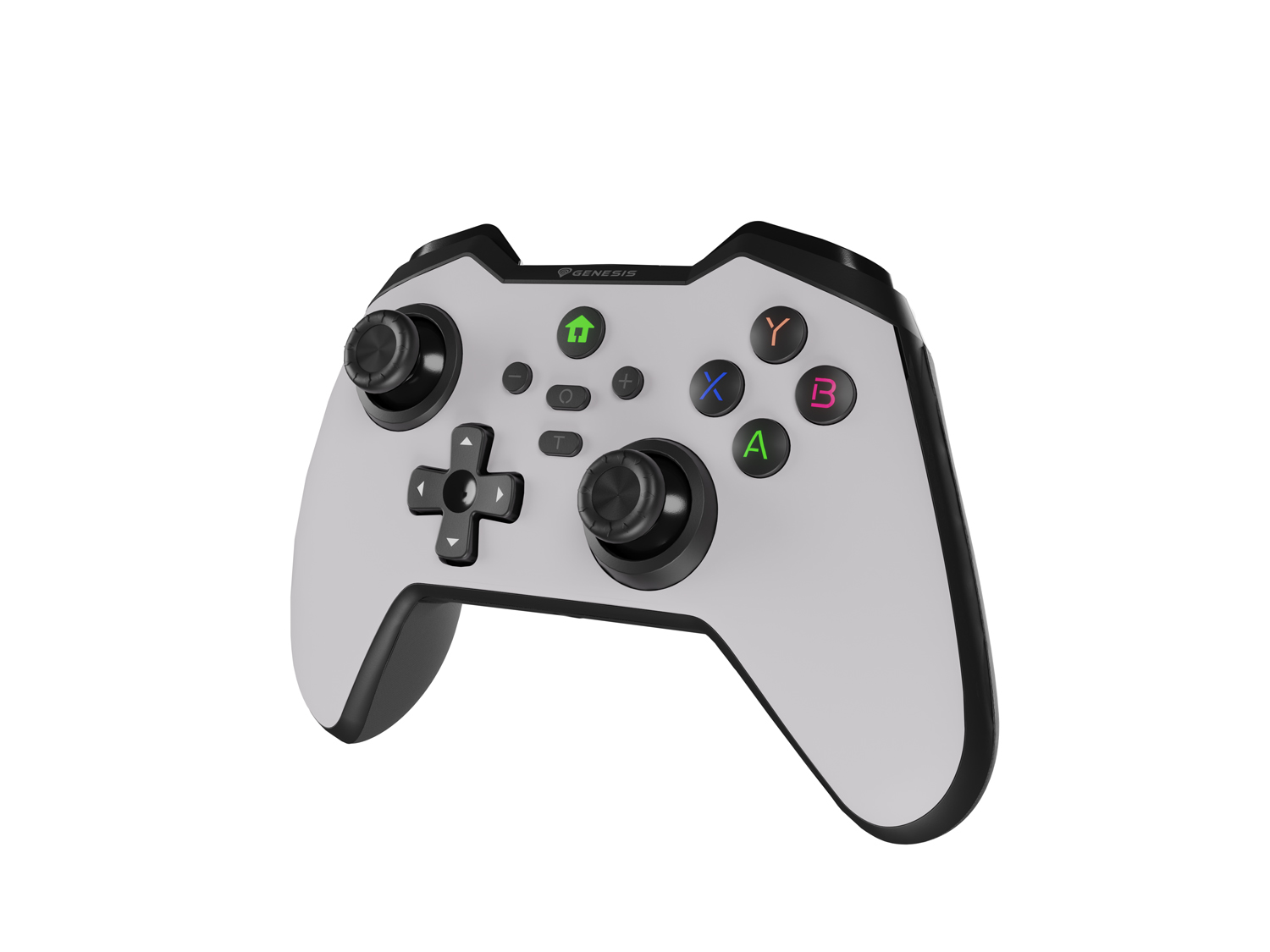 Bezdrôtový gamepad Genesis MANGAN 400 pre PC/ Switch/ Mobil, biely 
