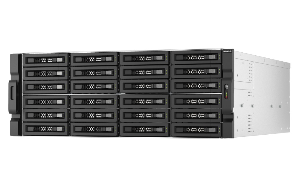 QNAP TL-R2400PES-RP - rozšiřující jednotka JBOD SATA (24x SATA, 2x SFF-8644 1x2, 2x zdroj), rack 