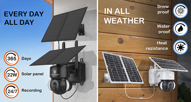 Solárna HD kamera Viking HDs02 4G 