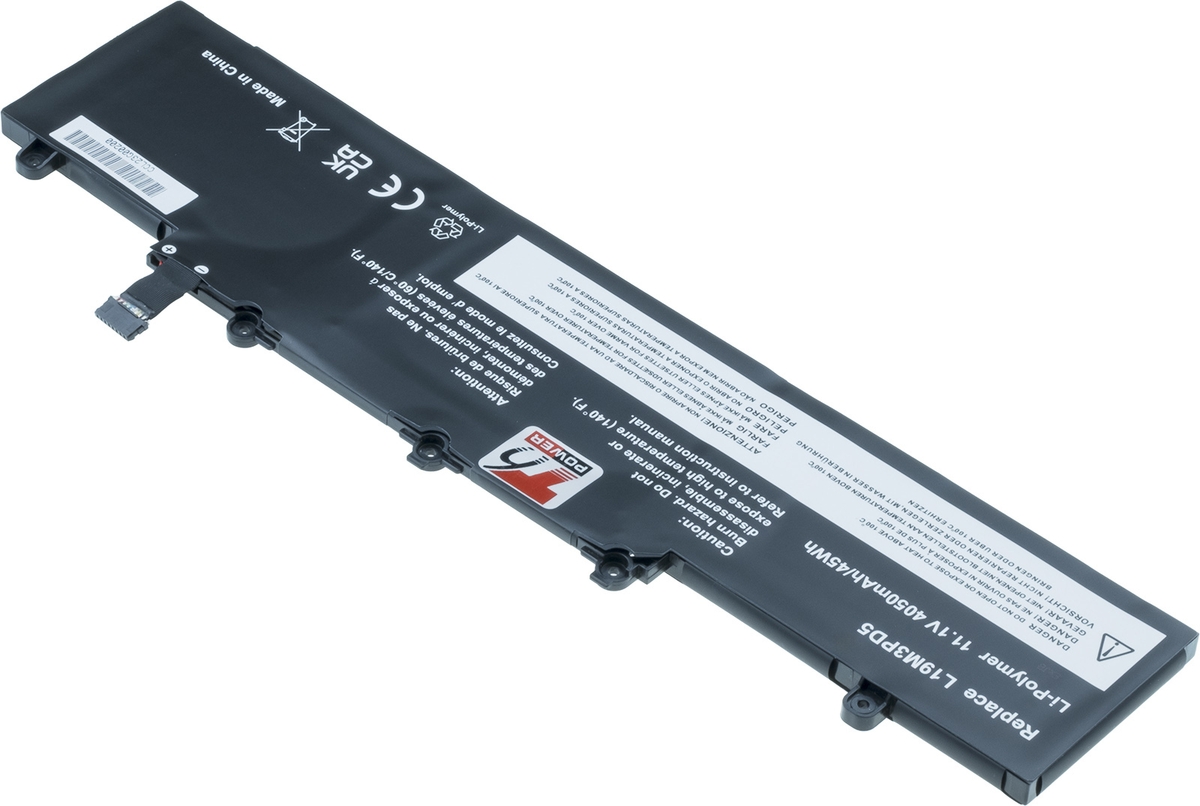 Batéria T6 Power pre Lenovo ThinkPad E14, E15 Gen 2, Gen 3, Gen 4, 4050mAh, 45Wh, 3cell, Li-Pol 