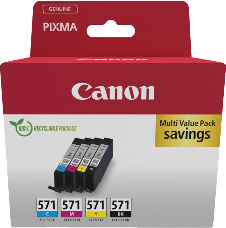 Canon CLI-571 C/ M/ Y/ BK MULTI SEC