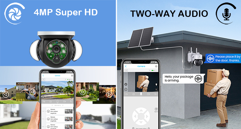 Solárna HD kamera Viking HDs03 4G 