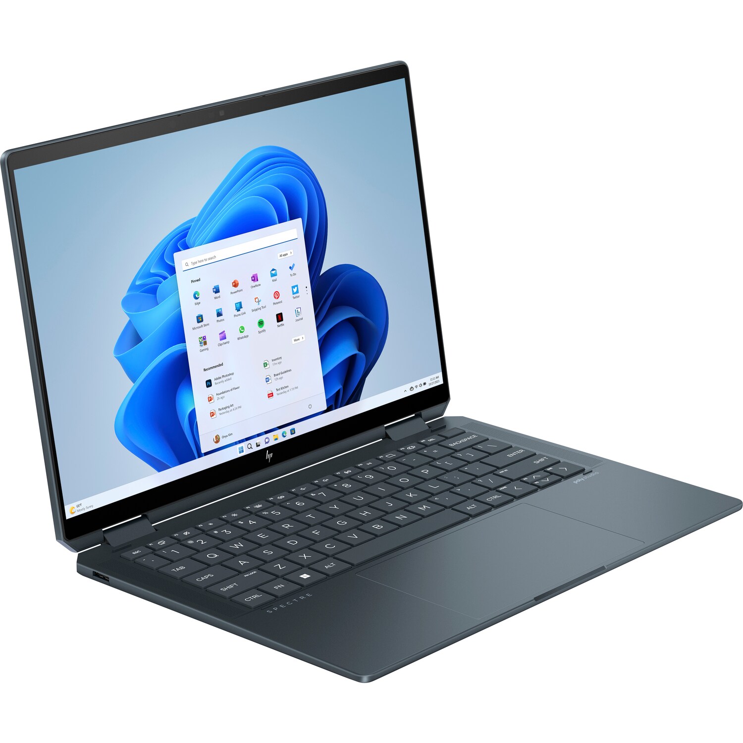 HP Spectre x360/ 14-eu0002nc/ U7-155H/ 14"/ 2880x1800/ T/ 32GB/ 1TB SSD/ Arc Xe/ W11P/ Blue/ 2R 