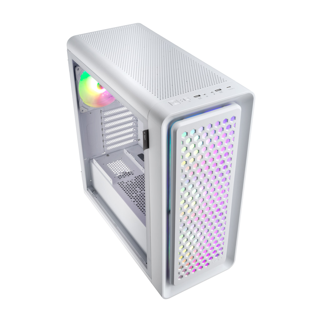FSP CUT593P/ Big Tower/ Transpar./ Biela 