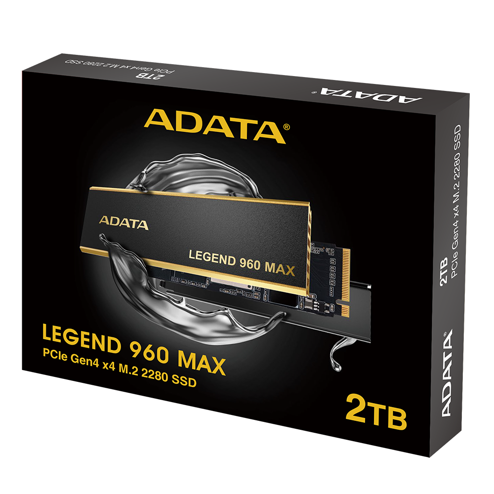 ADATA LEGEND 960 MAX/ 2TB/ SSD/ M.2 NVMe/ Čierna/ Heatsink/ 5R