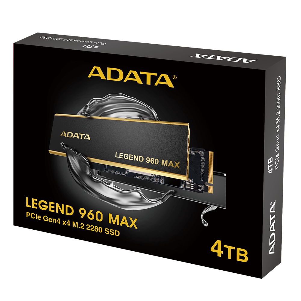 ADATA LEGEND 960 MAX/ 4TB/ SSD/ M.2 NVMe/ Černá/ 5R
