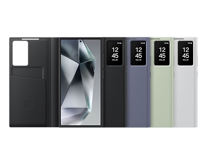 Samsung Flipové púzdro Smart View S24 Ultra White 