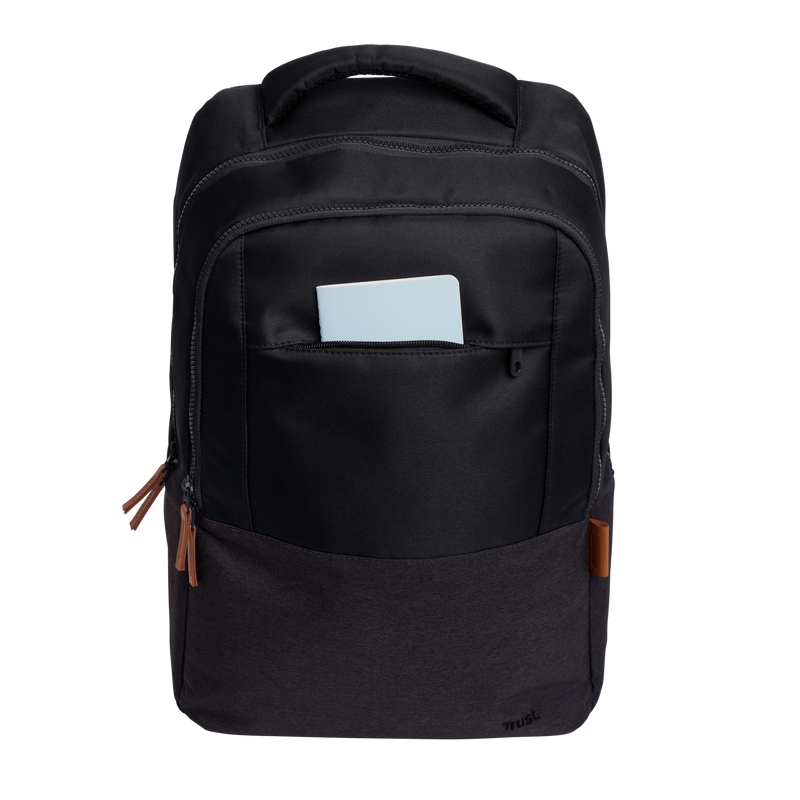 TRUST LISBOA 16" BACKPACK BLK 