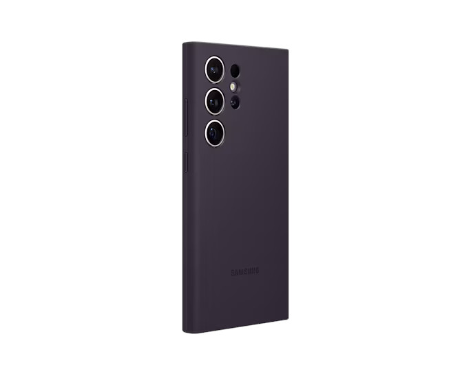 Samsung Silikónový zadný kryt S24 Ultra Dark Violet 