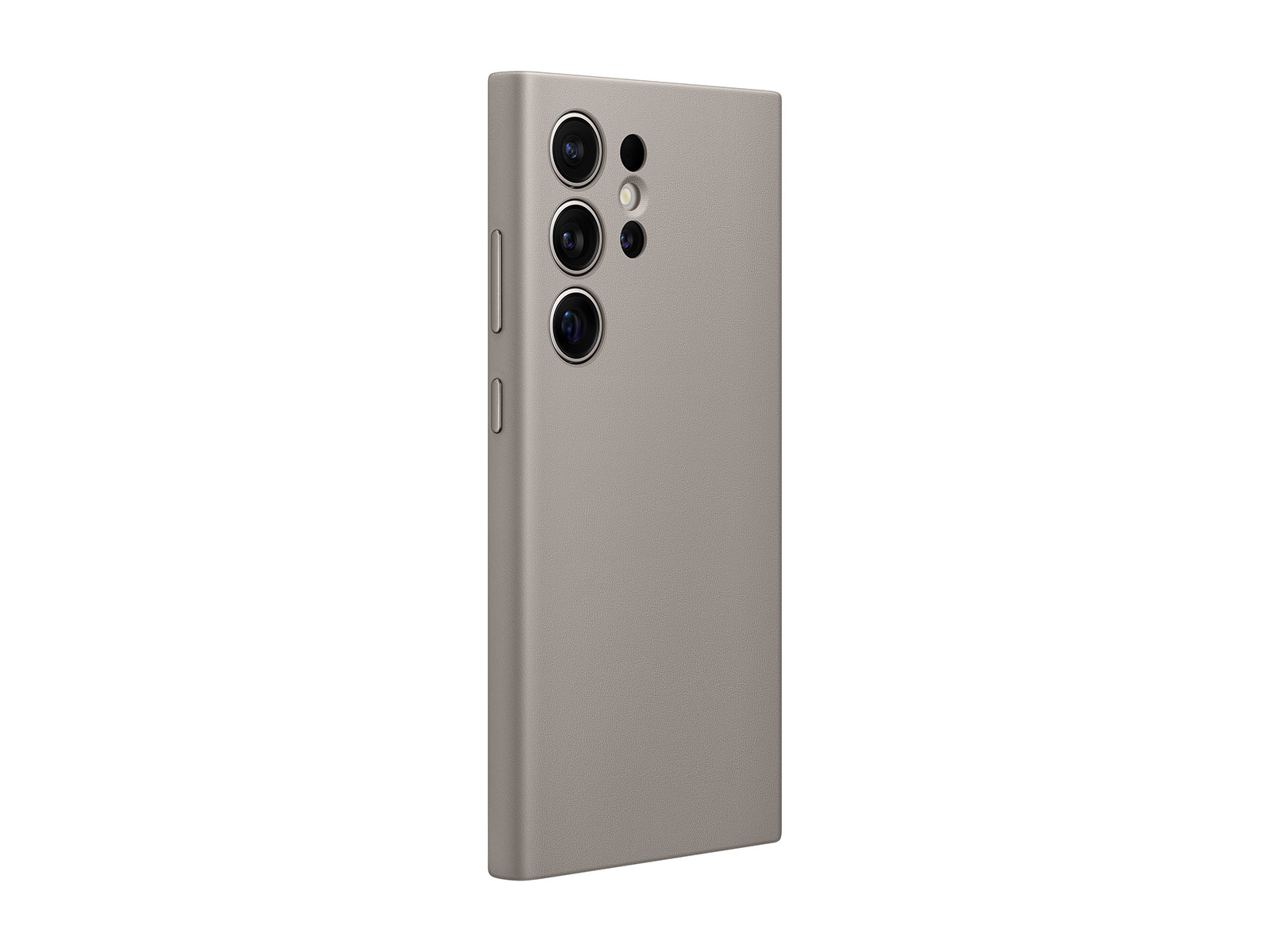 Samsung Zadný kryt z vegánskej kože S24 Ultra Taupe 