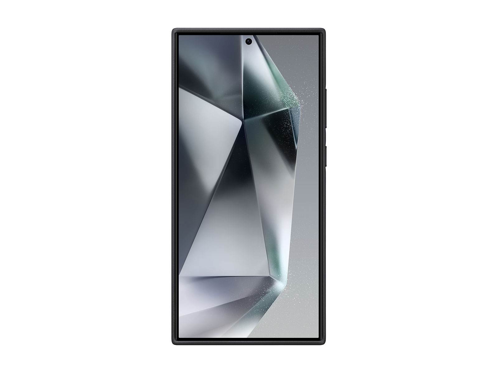 Samsung Zadný kryt z vegánskej kože S24 Ultra Black 