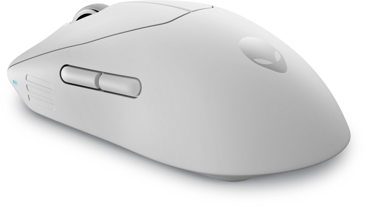 Dell Alienware Pre/ Herná/ Optická/ Pre pravákov/ 26 000 DPI/ Drôtová+bezdrôtová/ Biela 