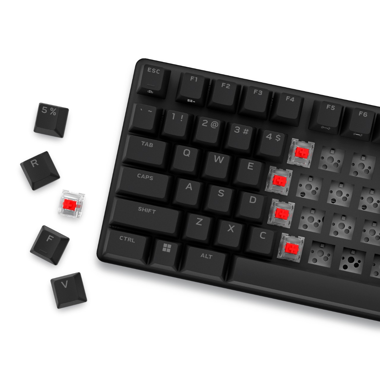 Alienware PRO mechanická herná klávesnica - čierna 