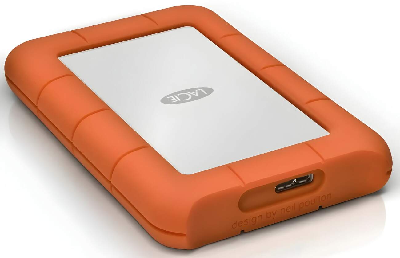 LaCie Rugged/ 2TB/ SSD/ Externí/ 2.5"/ M.2 NVMe/ Oranžová/ 2R 