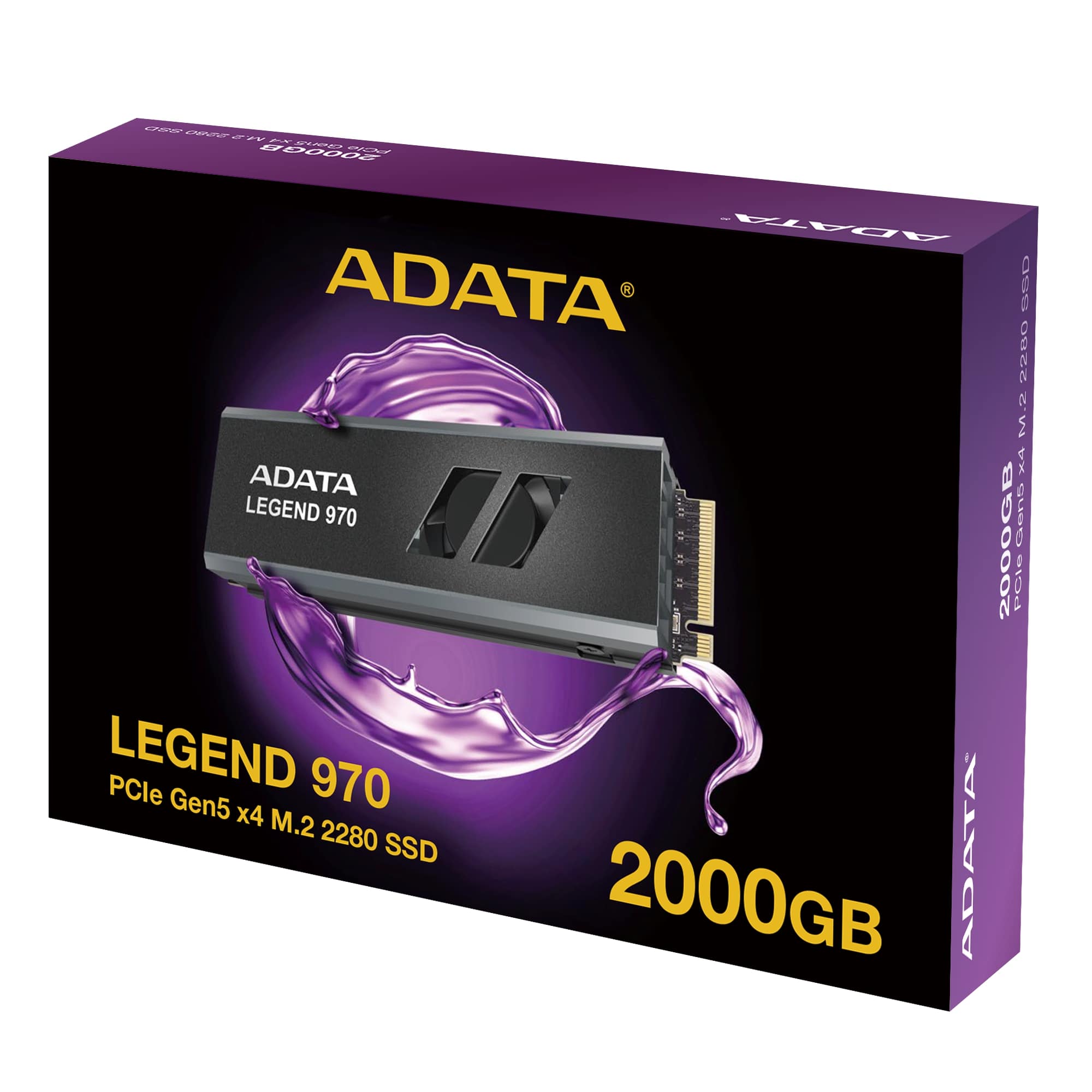 ADATA LEGEND 970/ 2TB/ SSD/ M.2 NVMe/ Černá/ 5R 