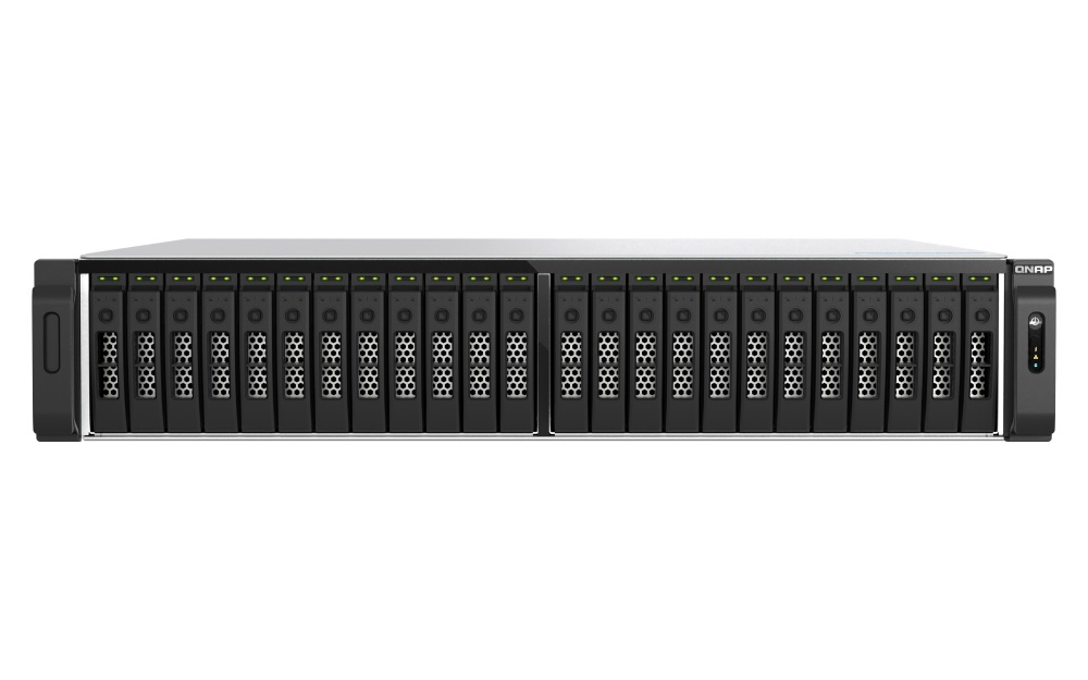 QNAP TS-h3088XU-RP-W1250-32G(6C/ Xeon W-1250/ 3, 3-4, 7GHz/ 32GBRAM/ 30xSATA/ 4x2, 5GbE/ 2x25GbE/ 4xUSB3.1/ 3xPCIe/ RP)