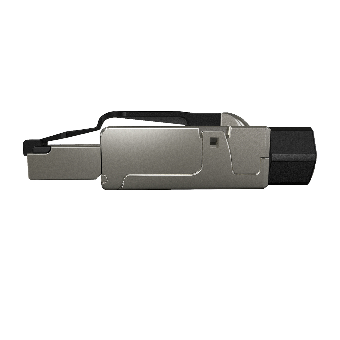 Konektor MPTL univerzálny RJ45 CAT6A STP samorezný SXRJ45-6A-STP-BK-SA 