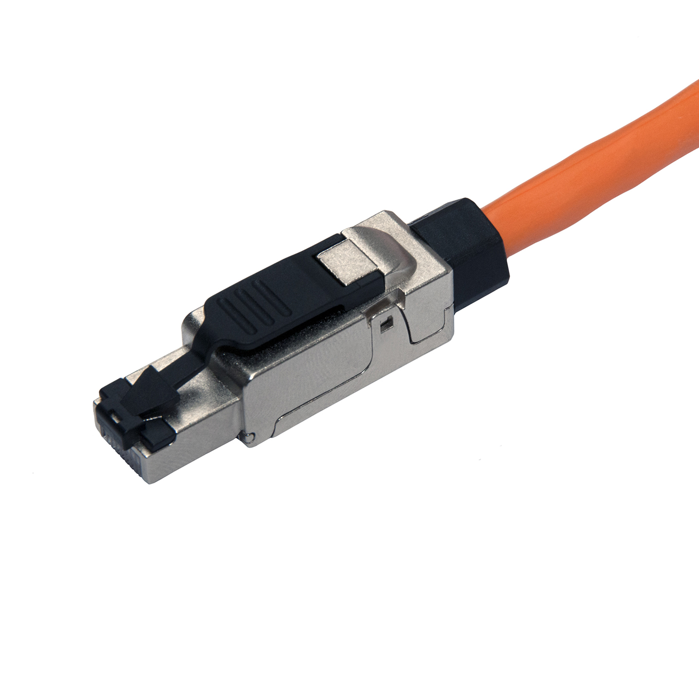 Konektor MPTL univerzálny RJ45 CAT6A STP samorezný SXRJ45-6A-STP-BK-SA 