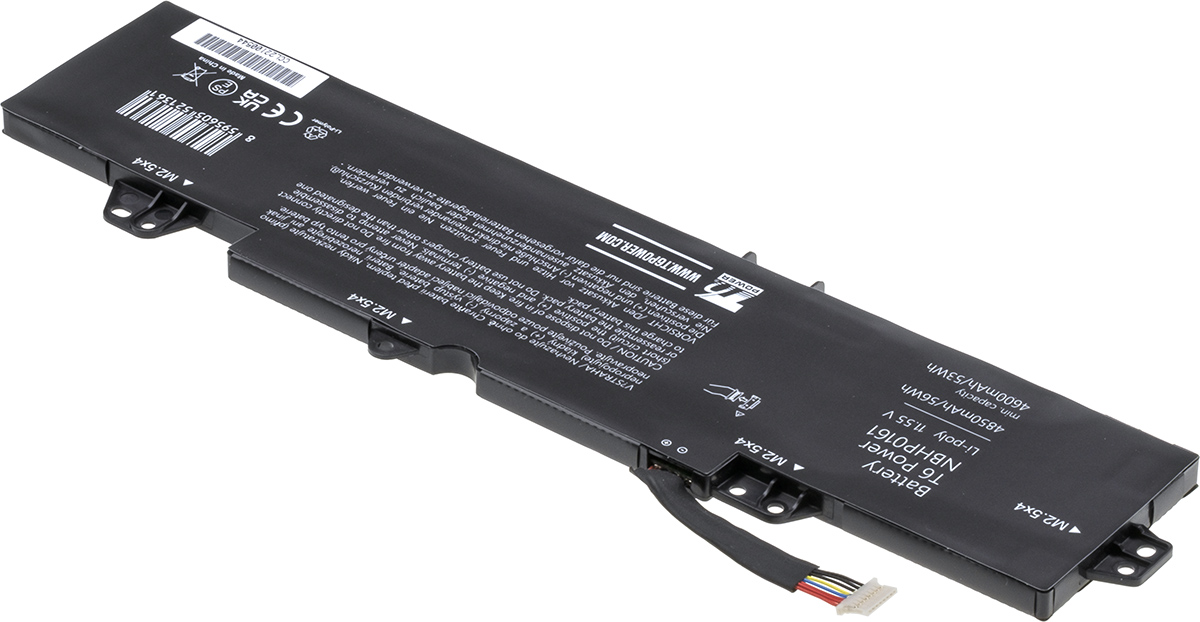 Batéria T6 Power HP EliteBook 755 G5, 850 G5, 850 G6, ZBook 15u G5, 4850mAh, 56Wh, 3cell, Li-pol 