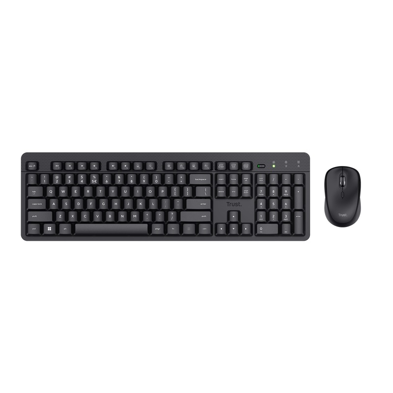 Trust Ody II/ Bezdrôtová USB/ CZ- SK layout/ Čierna