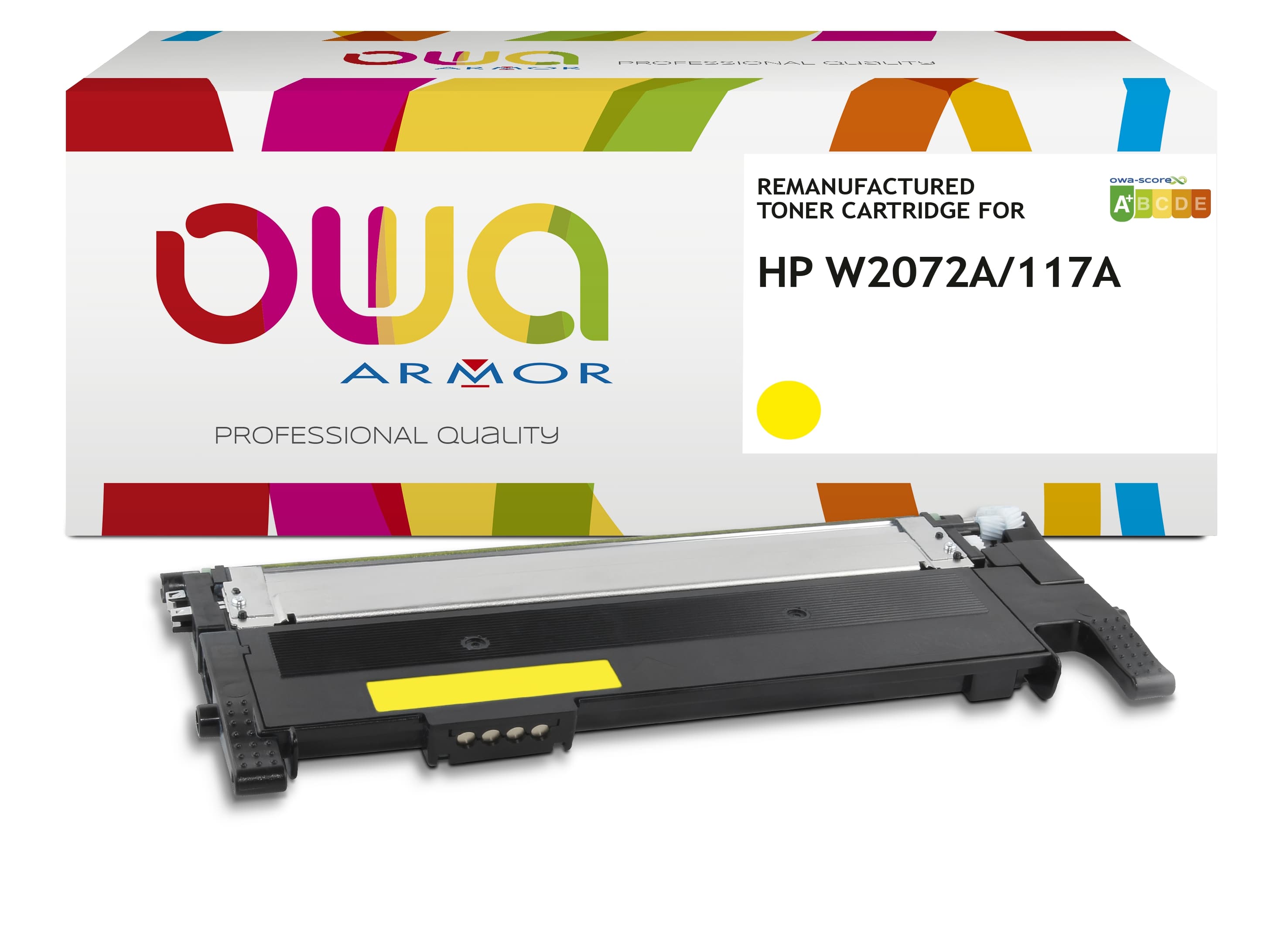 OWA Armor toner kompatibilný s HP W2072A, 117A, 700st, žltá/ yellow