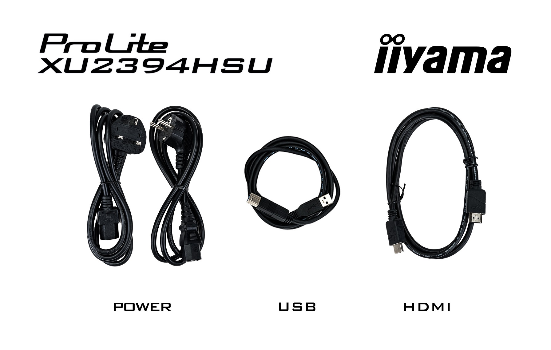 iiyama ProLite/ XU2293HSU-B6/ 21, 5"/ IPS/ FHD/ 100Hz/ 1ms/ Black/ 3R 
