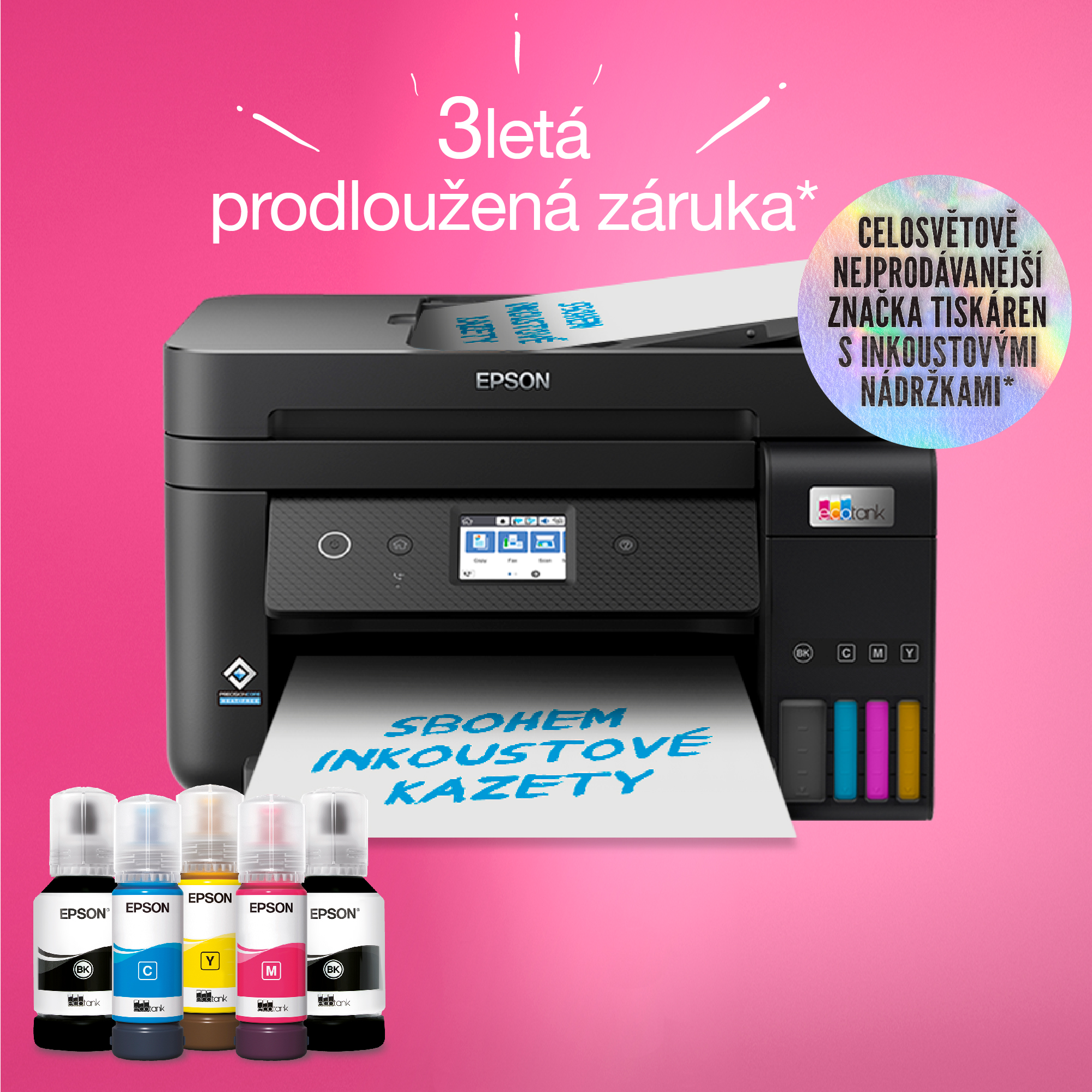 Epson EcoTank/ L6290/ MF/ Ink/ A4/ LAN/ WiFi/ USB 