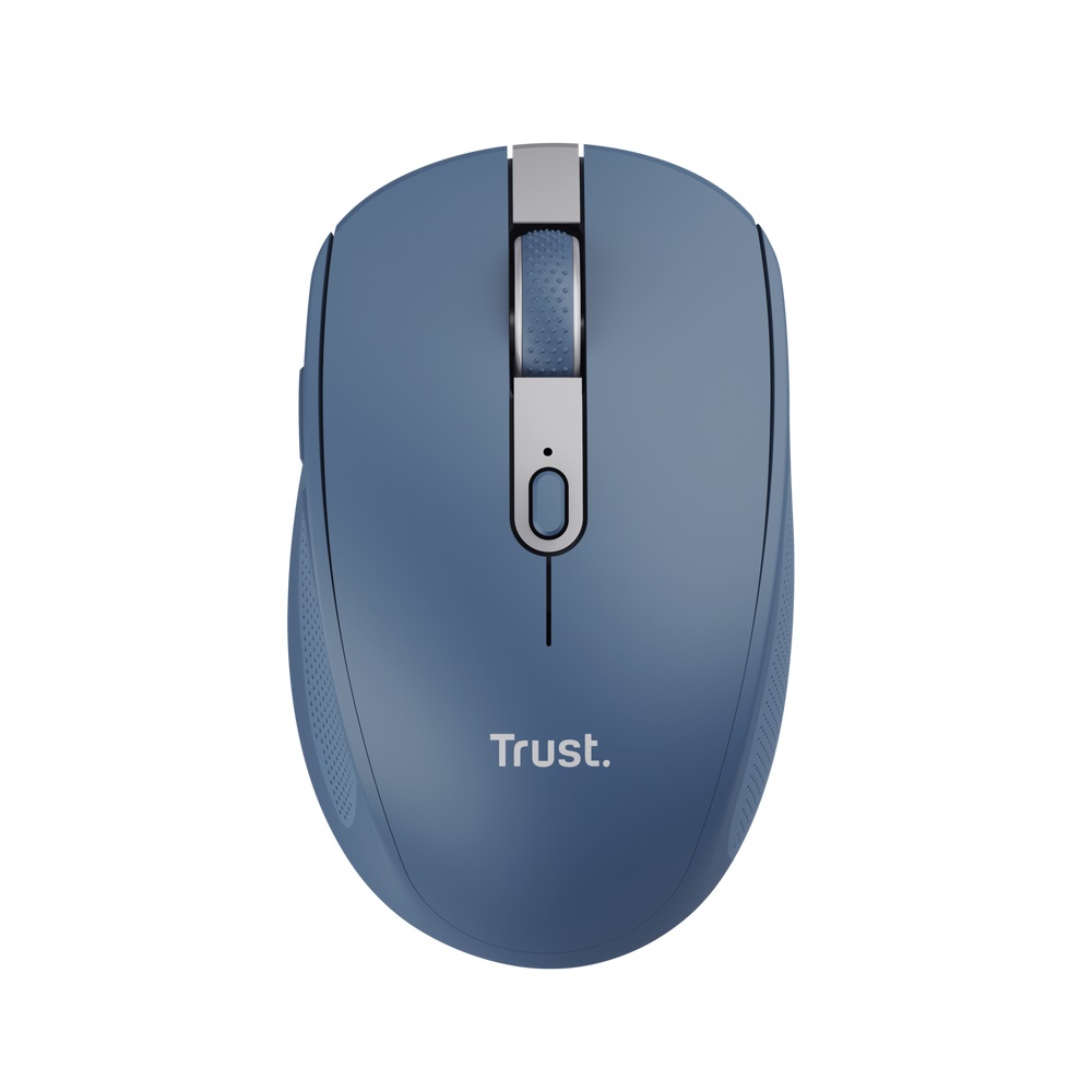 Trust Ozaa/ Kancelárska/ Optická/ Pre pravákov/ 3 200 DPI/ USB+BT/ Modrá