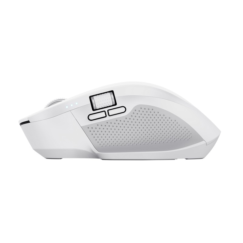 Trust Ozaa+/ Kancelárska/ Optická/ Pre pravákov/ 3 200 DPI/ USB+BT/ Biela 