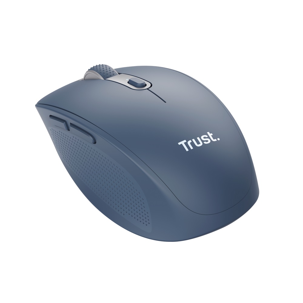 Trust Ozaa/ Kancelárska/ Optická/ Pre pravákov/ 3 200 DPI/ USB+BT/ Modrá 