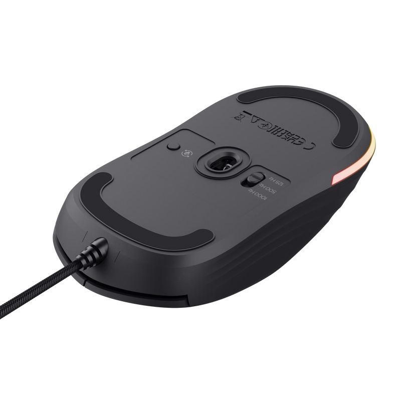 Trust GXT 925 REDEX II/ Herná/ Laserová/ Pre pravákov/ 10 000 DPI/ Drôtová USB/ Čierna 
