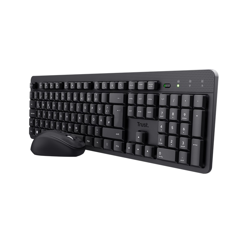 TRUST ODY II WL KEYBOARD & MOUSE DE 