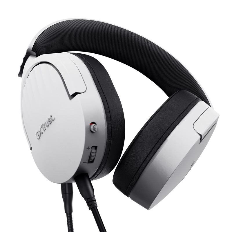 Trust Gaming GXT 489W Fayzo/ Stereo/ Jack/ Drôt/ Biela 