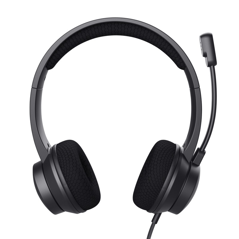 Trust HS-260/ Stereo/ USB/ Drôt/ Čierna