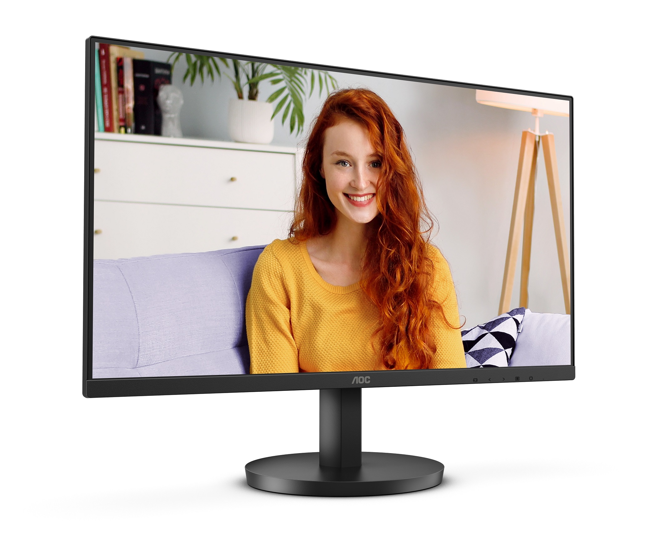 AOC/ 24B3HMA2/ 23, 8"/ VA/ FHD/ 100Hz/ 1ms/ Black/ 3R 