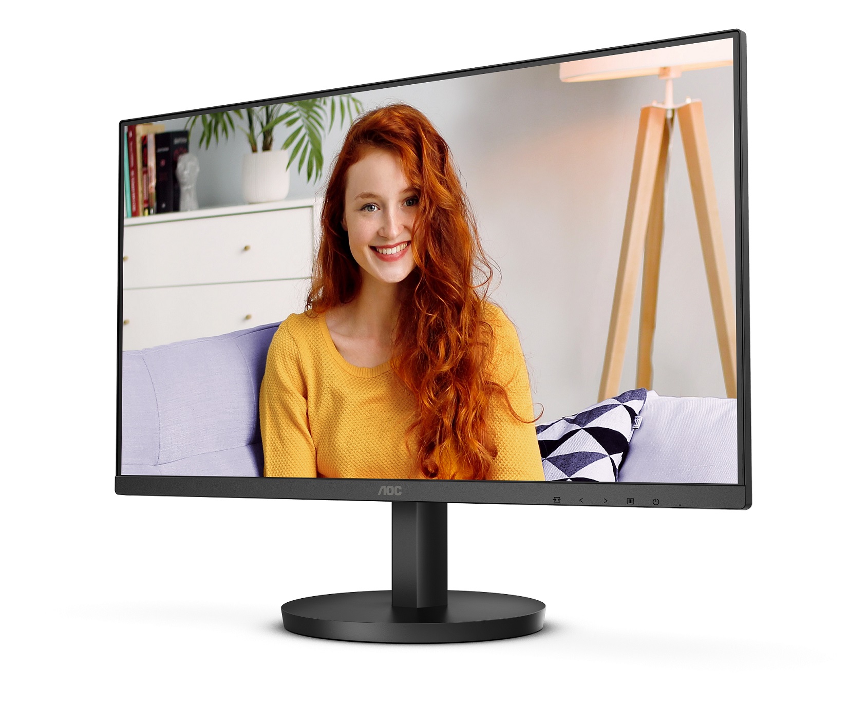 AOC/ 24B3HMA2/ 23, 8"/ VA/ FHD/ 100Hz/ 1ms/ Black/ 3R 