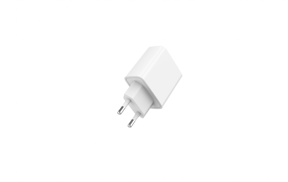 GEMBIRD PD nabíjačka USB-A USB C 20W biela 