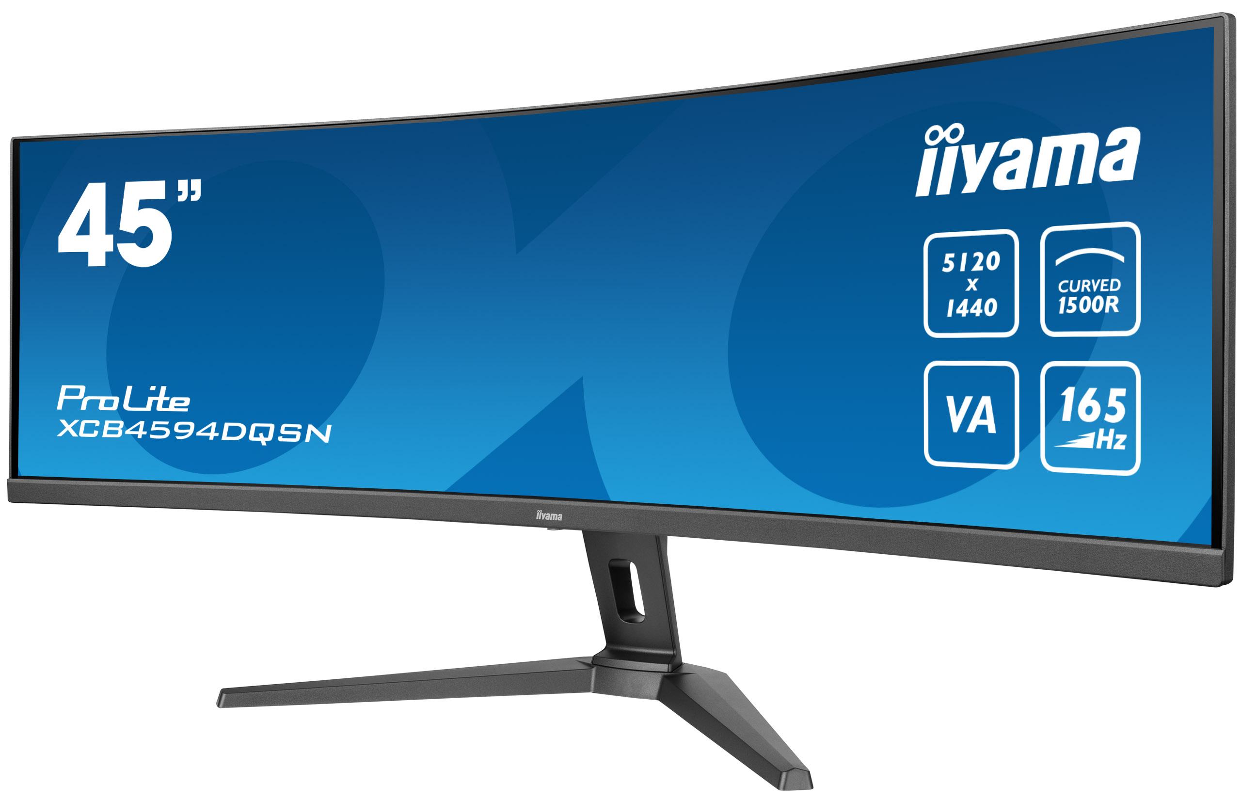 iiyama ProLite/ XCB4594DQSN-B1/ 44, 5"/ VA/ 5120x1440/ 165Hz/ 0, 8ms/ Black/ 3R 