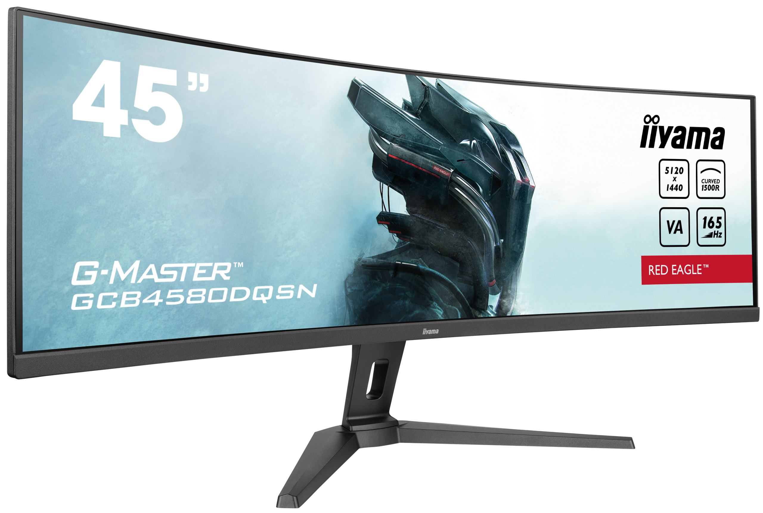 iiyama G-Master/ GCB4580DQSN-B1/ 45"/ VA/ 5120x1440/ 165Hz/ 0, 8ms/ Black/ 3R 