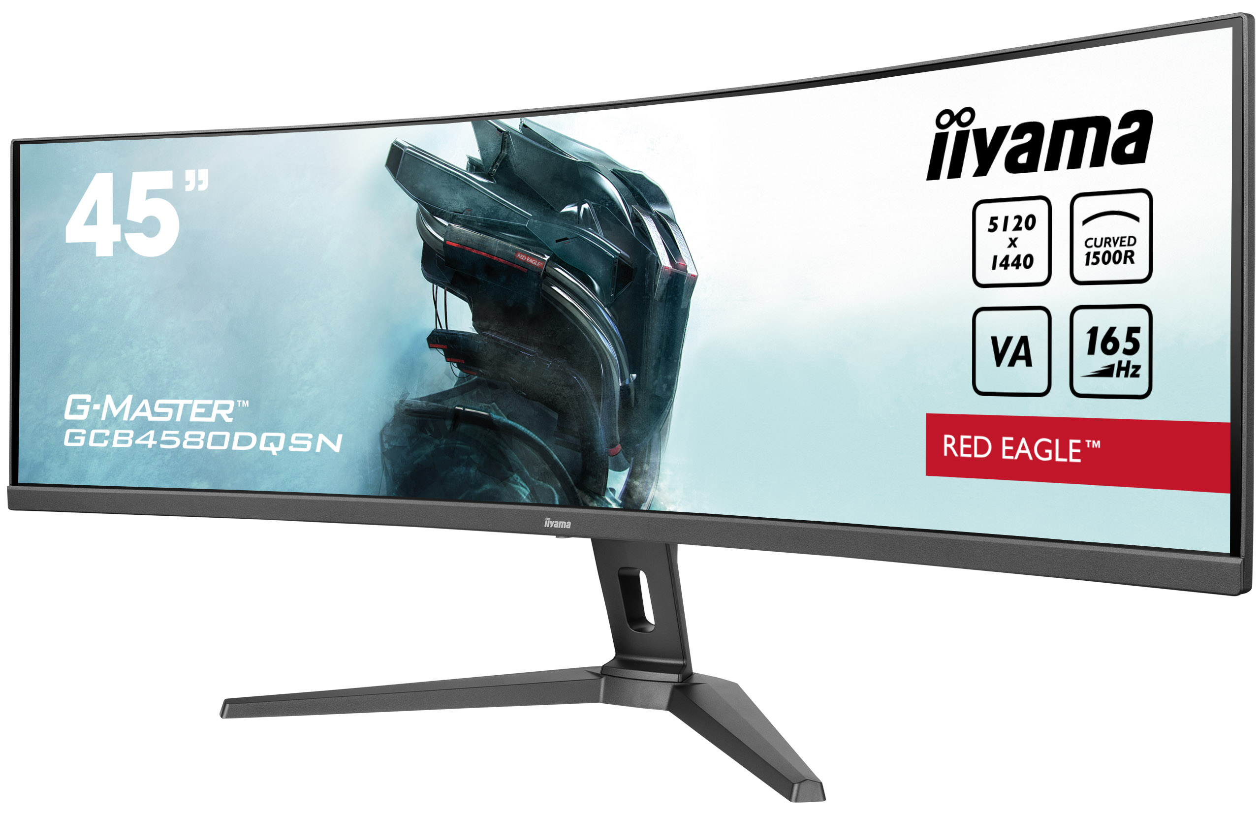iiyama G-Master/ GCB4580DQSN-B1/ 45"/ VA/ 5120x1440/ 165Hz/ 0, 8ms/ Black/ 3R 